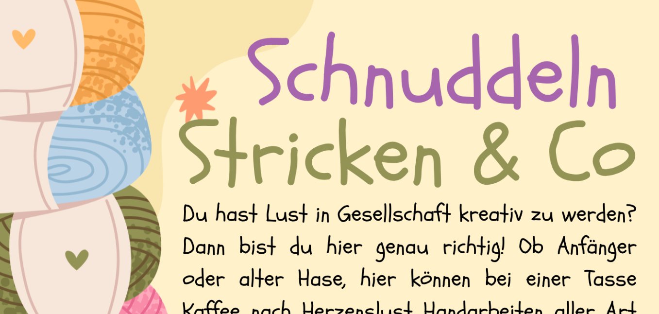 Stricken & Schnuddeln - 1 Stricken & Schnuddeln - 1