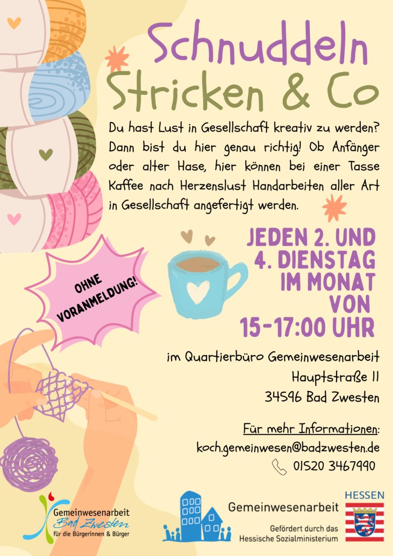 Stricken & Schnuddeln - 1 Stricken & Schnuddeln - 1