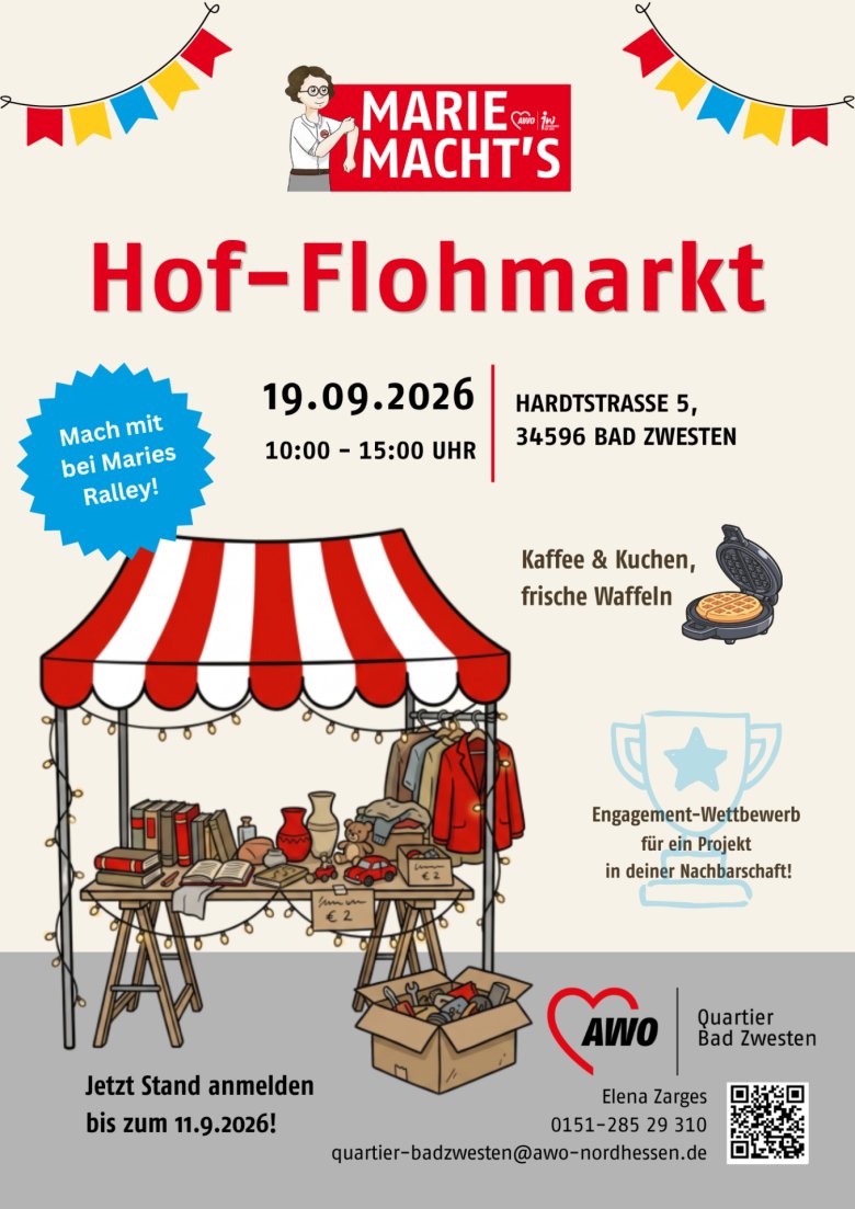 Hof-Flohmarkt - 1 Hof-Flohmarkt - 1
