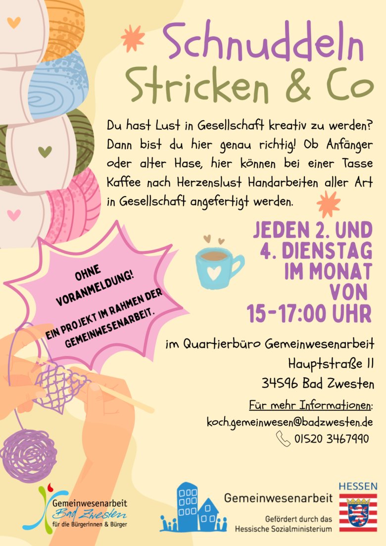 Stricken & Schnuddeln - 1 Stricken & Schnuddeln - 1