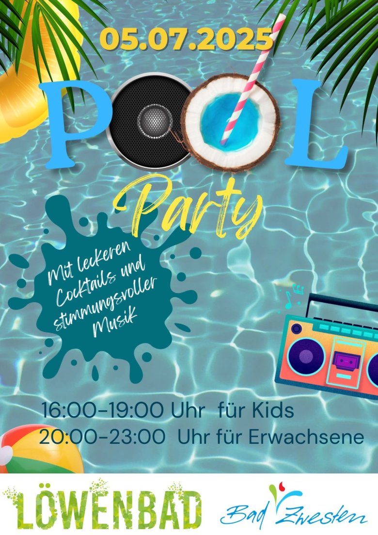 31.07.2025 Poolparty Löwenbad - 1