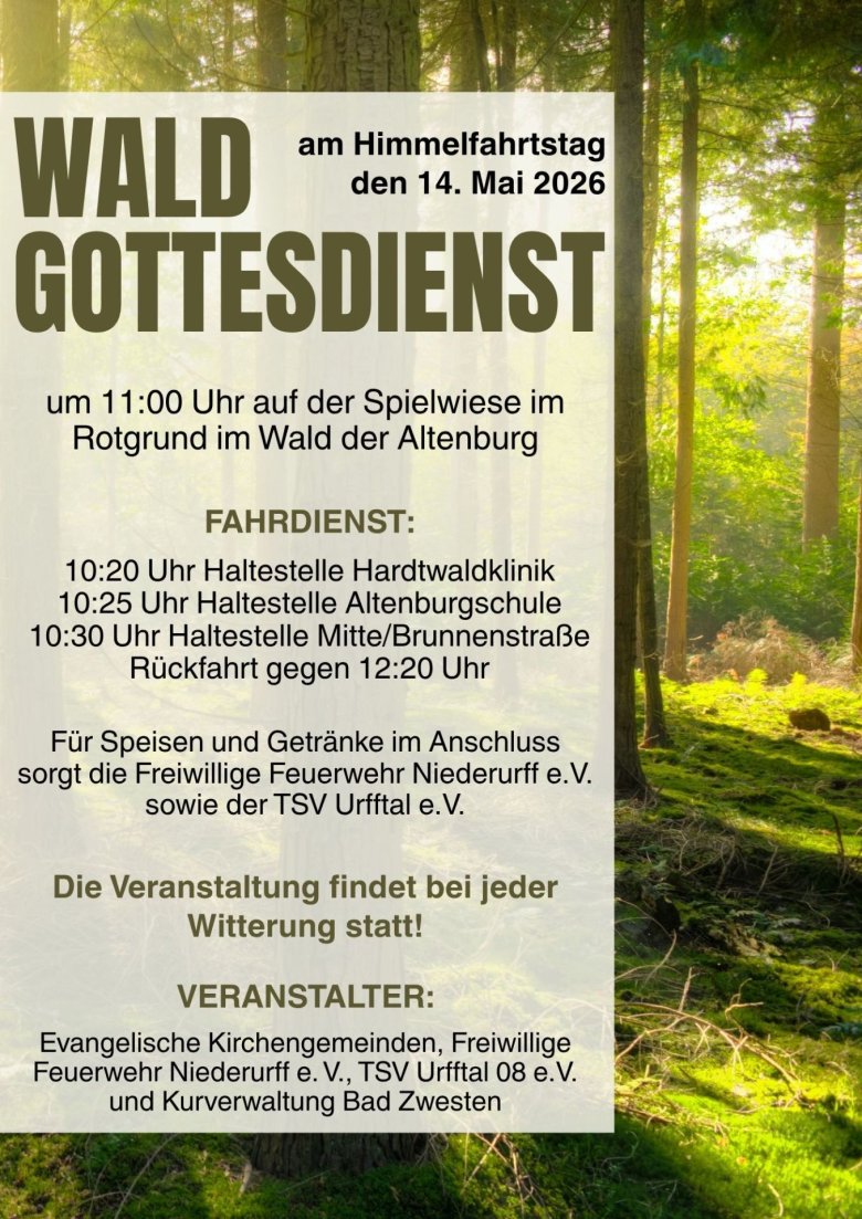 Waldgottesdienst - 1