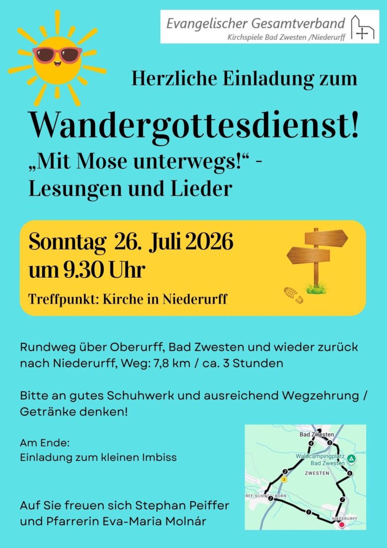 Sommerreihe im Ev. Gesamtverband Bad Zwesten-Niederurff - 2 Sommerreihe im Ev. Gesamtverband Bad Zwesten-Niederurff - 2